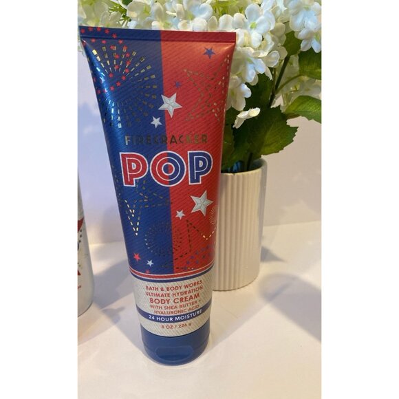Bath & Body Works “FireCracker Pop” New 4-Pc Set - Picture 7 of 11